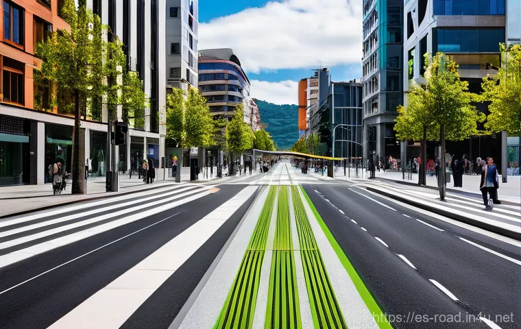 도로교통사 직무에서의 효율적인 업무 관리 - **Prompt:** A highly advanced traffic control center in a major Spanish city, like Valencia, at nigh...