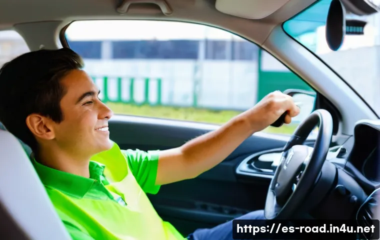 도로교통사 실기시험에서 꼭 준비해야 할 것 - **Prompt: Cultivating Inner Calm and Confidence**
A young adult (18-25 years old, gender-neutral...