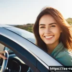 도로교통사 자격증을 위한 단기 강좌 - **Prompt 1: Achieving Driving Independence**
"A vibrant, high-definition photograph of a confide...