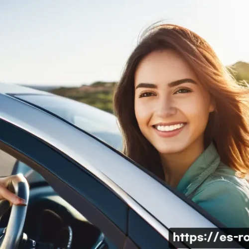 Home 17 도로교통사 자격증을 위한 단기 강좌 - **Prompt 1: Achieving Driving Independence**
"A vibrant, high-definition photograph of a confide...